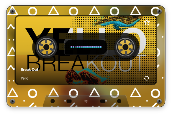 Cassette Thang — Retro shapes